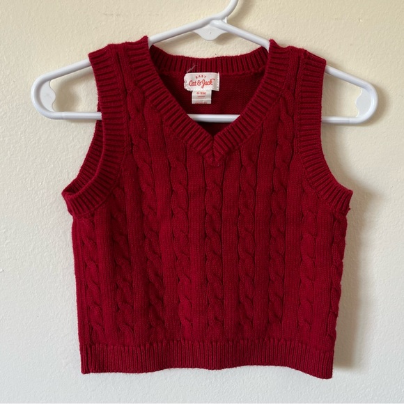6-9 Month Cat & Jack Sweater Vest - Picture 1 of 8